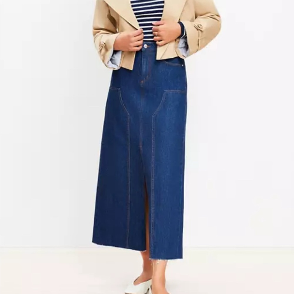 LOFT Denim Skirt